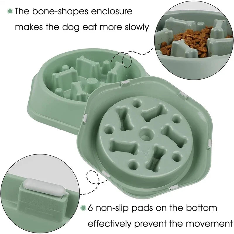 Vivlo Slow Feeder Bowl for Dogs